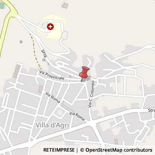 Mappa Via Fontane, 59, 85050 Marsicovetere, Potenza (Basilicata)