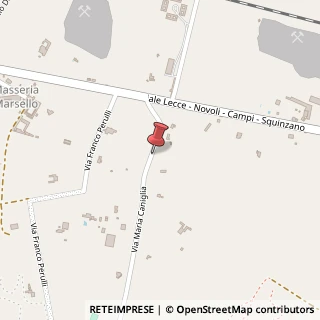 Mappa Via Maria Caniglia, 14, 73100 Lecce, Lecce (Puglia)