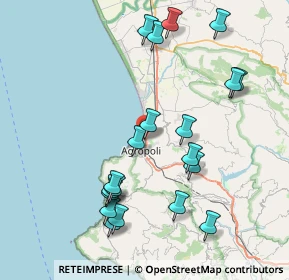 Mappa Via Maria Montessori, 84043 Agropoli SA, Italia (9.1605)