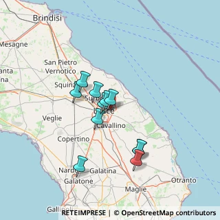 Mappa Via Vittorio Bachelet, 73100 Lecce LE, Italia (12.06091)