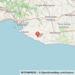 Mappa Strada Provinciale 124, 74122 Taranto TA (57.4225)