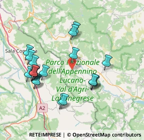 Mappa Via Limanti, 85050 Paterno PZ, Italia (8.5195)