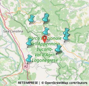 Mappa Via Limanti, 85050 Paterno PZ, Italia (7.14727)