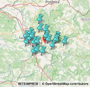 Mappa Via Limanti, 85050 Paterno PZ, Italia (9.7815)