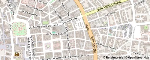 Mappa Lecce