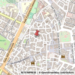 Mappa Via Leonardo Prato, 17, 73100 Lecce, Lecce (Puglia)