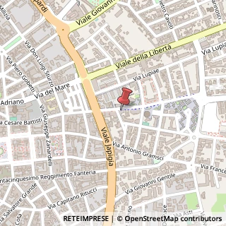 Mappa Via Benedetto Croce, 23, 73100 Lecce, Lecce (Puglia)