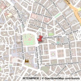 Mappa Via Cesare Battisti, 4, 73100 Lecce, Lecce (Puglia)
