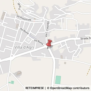 Mappa Strada Provinciale 25bis di Grumentina, 16, 85050 Marsicovetere, Potenza (Basilicata)