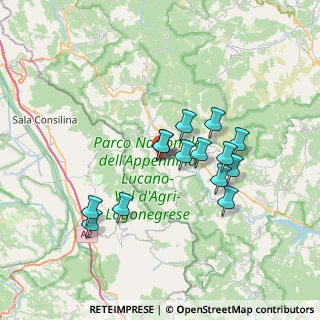 Mappa Via Pecci, 85050 Paterno PZ, Italia (6.58214)