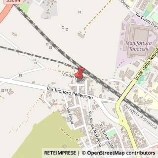 Mappa Via Pietro Cavallo, 10, 73100 Lecce, Lecce (Puglia)