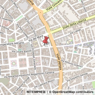Mappa Via Francesco Ribezzo, 2, 73100 Lecce, Lecce (Puglia)