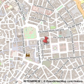 Mappa Via Salvatore Trinchese, 27/a/b/c, 73100 Lecce, Lecce (Puglia)