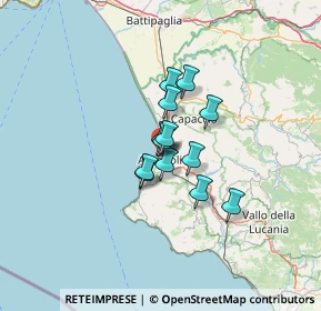 Mappa Via Tintoretto, 84043 Agropoli SA, Italia (8.15462)