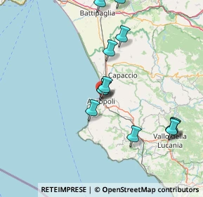 Mappa Via Caravaggio, 84043 Agropoli SA, Italia (16.3975)