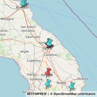 Mappa Via Antonio Salandra, 73100 Lecce LE, Italia (24.29909)