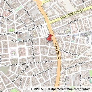 Mappa Via Cosimo di Palma, 22, 73100 Lecce, Lecce (Puglia)