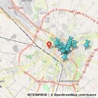 Mappa Via Gioacchino Toma, 73100 Lecce LE, Italia (1.70545)