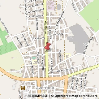 Mappa Via piave 152, 74020 Avetrana, Taranto (Puglia)