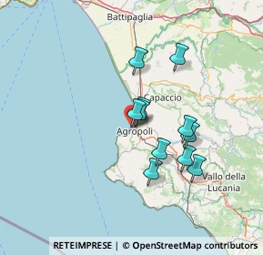 Mappa Via Faro, 84043 Agropoli SA, Italia (11.64364)