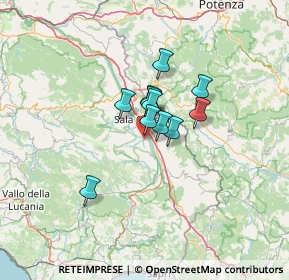 Mappa Via Pedali, 84038 Sassano SA, Italia (8.45455)
