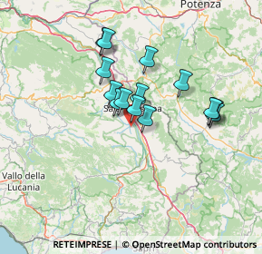 Mappa Via Pedali, 84038 Sassano SA, Italia (11.81714)