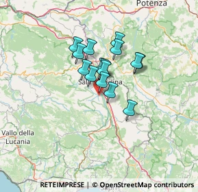 Mappa Via Pedali, 84038 Sassano SA, Italia (9.54133)