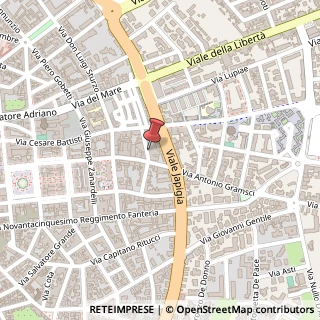 Mappa Via Cosimo di Palma, 25, 73100 Lecce, Lecce (Puglia)