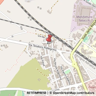 Mappa Via Pietro Cavallo, 5, 73100 Lecce, Lecce (Puglia)
