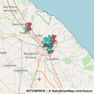 Mappa Via Templari, 73100 Lecce LE, Italia (3.06091)