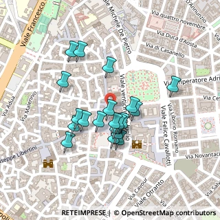 Mappa Via Giacomo Matteotti, 73100 Lecce LE, Italia (0.201)