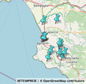 Mappa Via P. Voso, 84043 Agropoli SA, Italia (11.815)