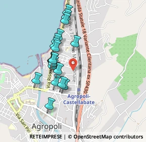 Mappa Via P. Voso, 84043 Agropoli SA, Italia (0.4305)