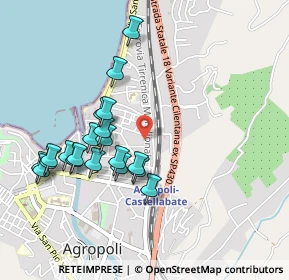 Mappa Via P. Voso, 84043 Agropoli SA, Italia (0.5175)