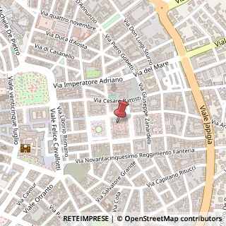 Mappa Galleria Piazza Giuseppe Mazzini, 30/31, 73100 Lecce, Lecce (Puglia)