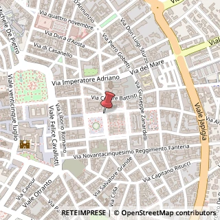 Mappa Piazza Mazzini Giuseppe, 73100 Lecce LE, Italia, 73100 Lecce, Lecce (Puglia)
