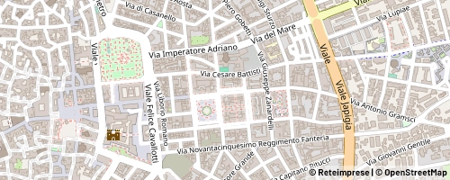 Mappa Lecce