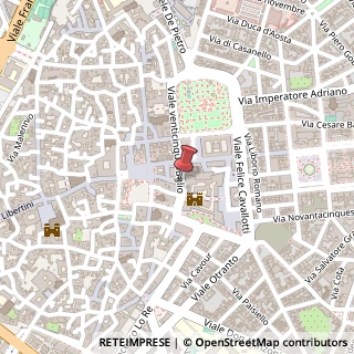 Mappa Via dei Mocenigo, 1, 73100 Lecce, Lecce (Puglia)