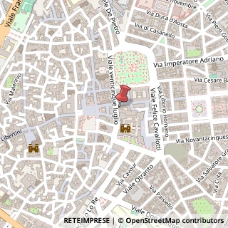 Mappa Via XXV Luglio, 26, 73100 Salice Salentino, Lecce (Puglia)