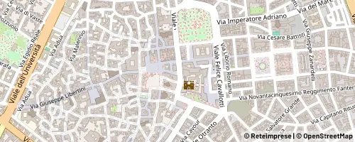 Mappa Lecce