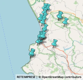 Mappa Via Angelo Monzo, 84043 Agropoli SA, Italia (5.894)