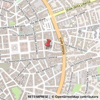 Mappa Via G. Oberdan, 63, 73100 Lecce, Lecce (Puglia)