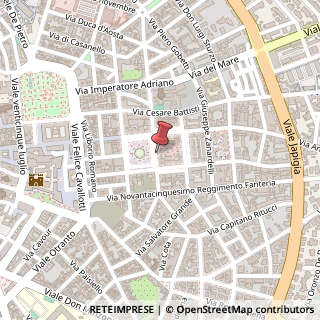 Mappa Piazza Mazzini Giuseppe, 44, 73100 Lecce, Lecce (Puglia)