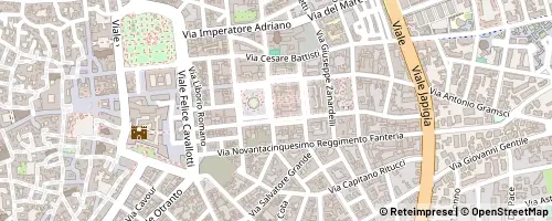 Mappa Lecce