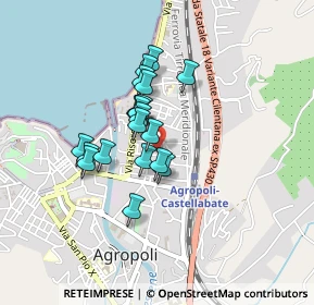 Mappa Via Giotto, 84043 Agropoli SA, Italia (0.3295)
