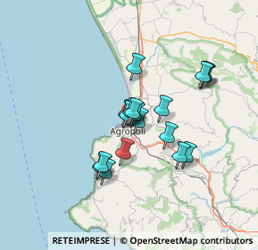 Mappa Via Giotto, 84043 Agropoli SA, Italia (5.49)