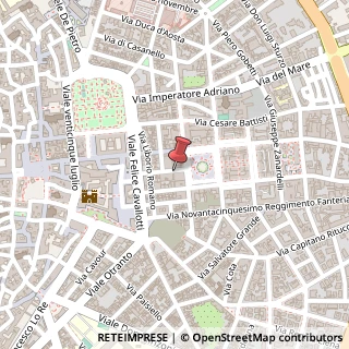 Mappa Via 140° Reggimento Fanteria, 12, 73100 Lecce, Lecce (Puglia)
