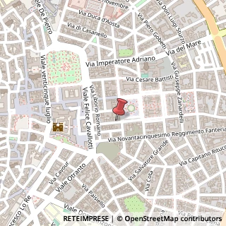 Mappa Via Raffaello Sanzio, 37, 73100 Lecce, Lecce (Puglia)