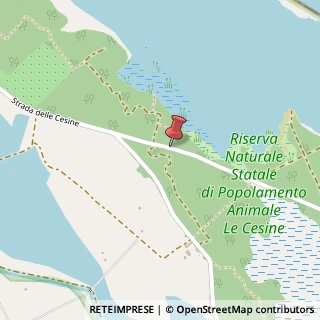 Mappa Str. per le Cesine, 73029 Vernole LE, Italia, 73029 Vernole, Lecce (Puglia)