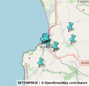 Mappa Via Martin Luter King, 84043 Agropoli SA, Italia (2.01545)